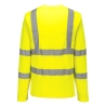 T-shirt haute visibilité manches longues Cotton Comfort Jaune – Portwest S278