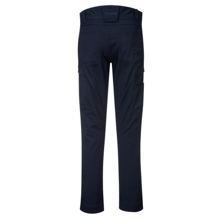 Pantalon cargo stretch coupe ajustée multipoches Marine – Portwest T801