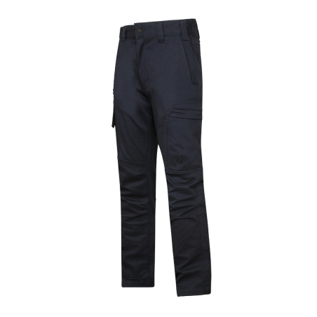 Pantalon cargo stretch coupe ajustée multipoches Marine – Portwest T801