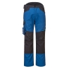 Pantalon de travail multipoches canvas poly-coton WX3 Bleu persan – Portwest T701