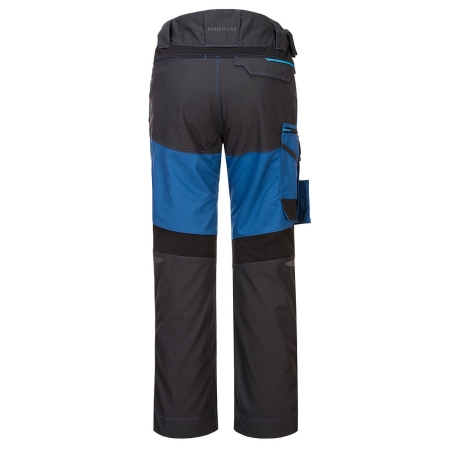Pantalon de travail multipoches canvas poly-coton WX3 Bleu persan – Portwest T701