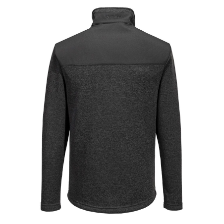 Veste polaire de travail performance épaules renforcées Gris marl – Portwest T830