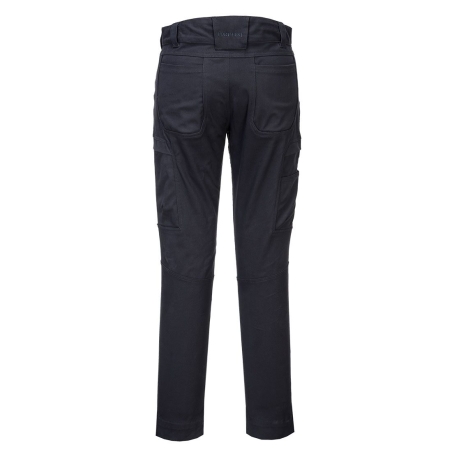 Pantalon cargo stretch coupe ajustée multipoches Gris métal – Portwest T801