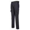 Pantalon cargo stretch coupe ajustée multipoches Gris métal – Portwest T801