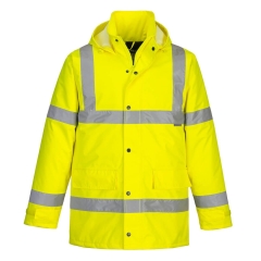 Parka d'hiver haute visibilité imperméable classe 3 Jaune – Portwest S460