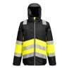 Parka haute visibilité grand froid imperméable classe 1 Jaune/noir – Portwest PW364