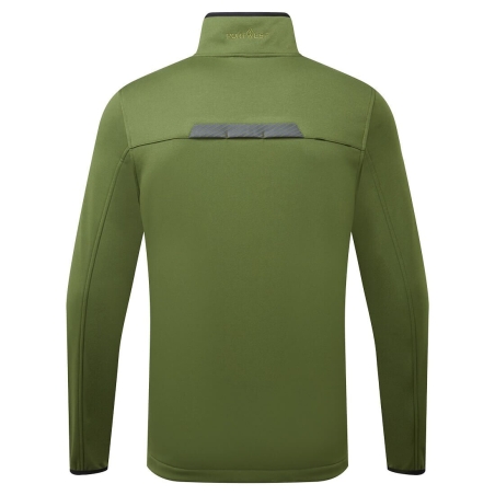 Sweat semi-zippé polaire anti-snag WX3 Vert olive – Portwest T755