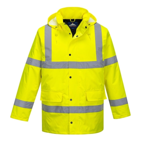 Parka d'hiver haute visibilité imperméable classe 3 Jaune – Portwest S460