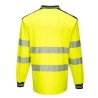 Polo haute visibilité manches longues classe 3 Jaune/marine – Portwest T184