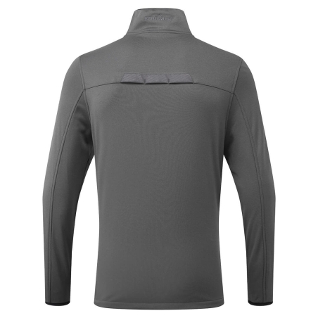 Sweat semi-zippé polaire anti-snag WX3 Gris métal – Portwest T755