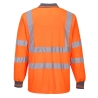 Polo manches longues haute visibilité classe 3 Orange – Portwest S277