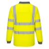 Polo manches longues haute visibilité classe 3 Jaune – Portwest S277
