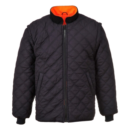 Parka haute visibilité 7-en-1 imperméable classe 3 Orange/marine – Portwest S426