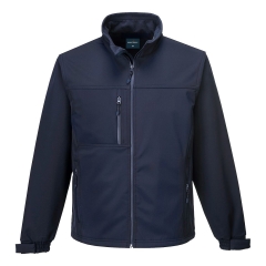Blouson softshell 3 couches coupe-vent imperméable Marine – Portwest TK50NVR