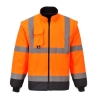 Parka haute visibilité 7-en-1 imperméable classe 3 Orange/marine – Portwest S426