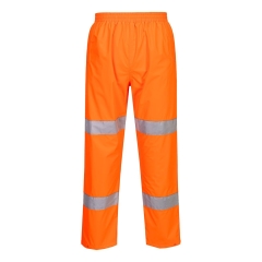 Pantalon haute visibilité léger pliable imperméable classe 2 Orange – Portwest S165
