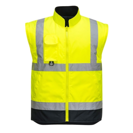 Parka haute visibilité 7-en-1 imperméable classe 3 Jaune/marine – Portwest S426
