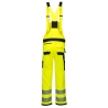 Cotte à bretelles haute visibilité multipoches classe 2 Jaune/noir – Portwest PW344
