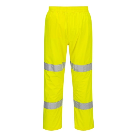 Pantalon haute visibilité léger pliable imperméable classe 2 Jaune – Portwest S165