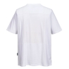 T-shirt de cuisine 100% coton avec panneau MeshAir dans le dos Blanc – Portwest C195