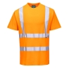 T-shirt manches courtes haute visibilité coton comfort Orange – Portwest S170