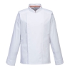 Veste de cuisine manches longues MeshAir Pro respirante Blanc – Portwest C838