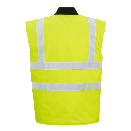 Gilet sans manches haute visibilité réversible classe 2 Jaune – Portwest S469