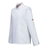 Veste de cuisine manches longues MeshAir Pro respirante Blanc – Portwest C838