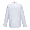 Veste de cuisine manches longues stretch respirante Blanc – Portwest C846