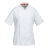 Veste de cuisine manches courtes panneaux maille aérés Blanc – Portwest C736