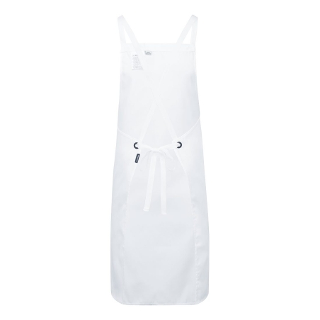 Tablier à dos croisé tissu Kingsmill finition Texpel antitache Blanc – Portwest S867