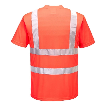 T-shirt haute visibilité classe 2 manches courtes Rouge – Portwest S478