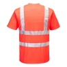 T-shirt haute visibilité classe 2 manches courtes Rouge – Portwest S478