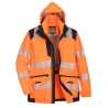 Parka haute visibilité 5-en-1 imperméable toutes saisons Orange/noir – Portwest PW367