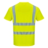 T-shirt haute visibilité classe 2 manches courtes Jaune – Portwest S478