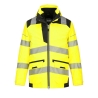 Parka haute visibilité 5-en-1 imperméable toutes saisons Jaune/noir – Portwest PW367