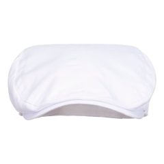 Casquette plate de chef cuisine légère et aérée Blanc – Portwest S906