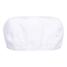 Casquette plate de chef cuisine légère et aérée Blanc – Portwest S906