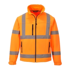 Veste softshell haute visibilité 3 couches classe 3 Orange – Portwest S424