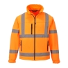 Veste softshell haute visibilité 3 couches classe 3 Orange – Portwest S424