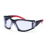 Lunettes de sécurité enveloppantes bi-matière anti-buée anti-rayures Incolore – Portwest PB32
