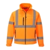 Veste softshell haute visibilité 3 couches classe 3 Orange – Portwest S424