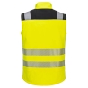 Gilet softshell sans manches haute visibilité 3 couches Jaune/noir – Portwest PW325