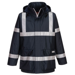 Parka ignifugée antistatique multi-risques Bizflame Marine – Portwest S785
