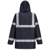 Parka ignifugée antistatique multi-risques Bizflame Marine – Portwest S785