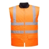 Parka haute visibilité 4 en 1 bicolore contrastée classe 3 Orange/marine – Portwest S471ONR