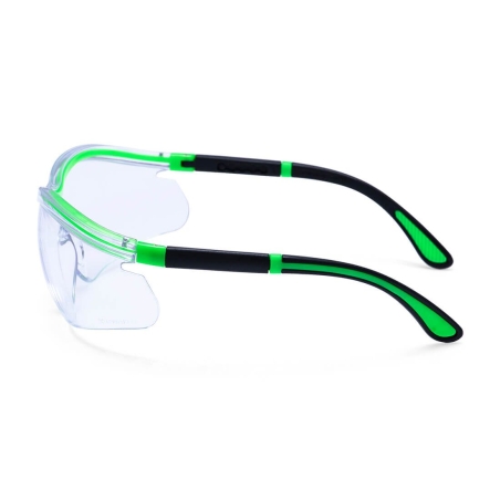 Lunette de sécurité enveloppante avec protection latérale Incolore – Portwest PS34