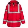 Parka ignifugée antistatique multi-risques Bizflame Rouge – Portwest S785