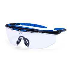 Lunettes de protection anti-rayures et anti-buées avec protège-front TPE Incolore – Portwest PS23
