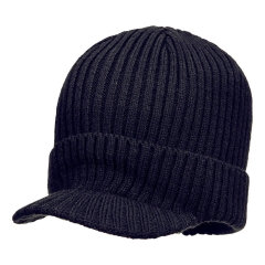 Bonnet avec visière en acrylique tricoté anti-froid Marine – Portwest HA24